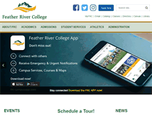 Tablet Screenshot of frc.edu